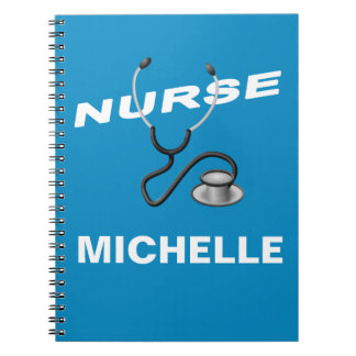 Anpassningsbar Nurse Namn Anteckningsbok