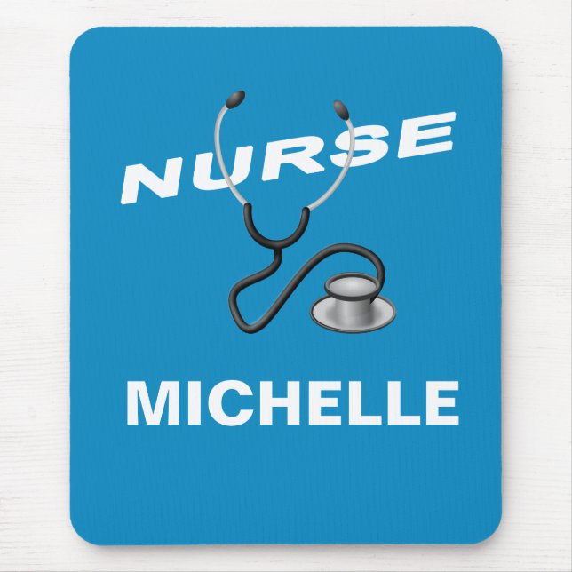 Anpassningsbar Nurse Namn Musmatta (Framsidan)