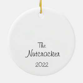 Anpassningsbar Nutcracker Flower/Arabian Coffee/Sn Julgransprydnad Keramik