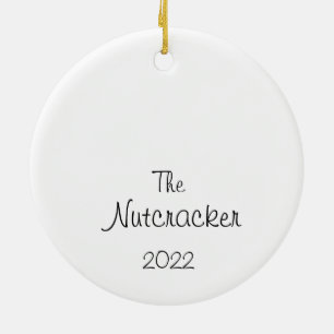Anpassningsbar Nutcracker Flower/Arabian Coffee/Sn Julgransprydnad Keramik