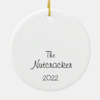 Anpassningsbar Nutcracker Flower/Arabian Coffee/Sn Julgransprydnad Keramik