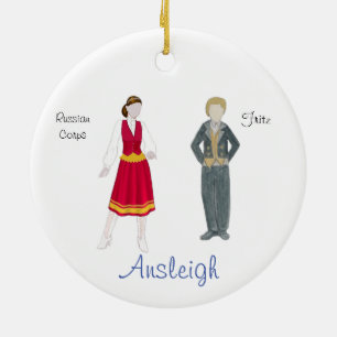 Anpassningsbar Nutcracker Ornament för Ashley B, t