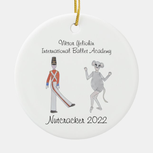 Anpassningsbar Nutcracker Ornament för Heidi J (Framsidan)