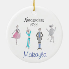 Anpassningsbar Nutcracker Ornament för Heidi J