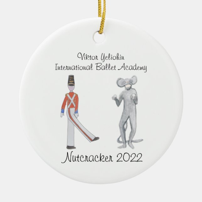 Anpassningsbar Nutcracker Ornament för Heidi J #3 (Framsidan)