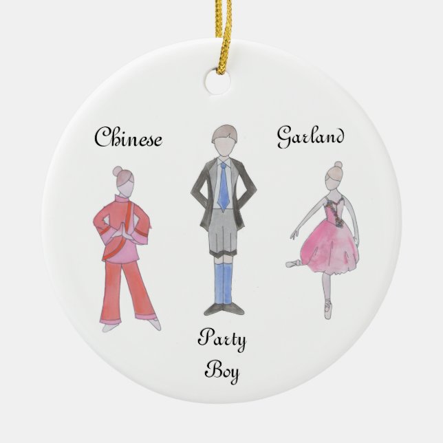 Anpassningsbar Nutcracker Ornament for Kristy L (2 (Framsidan)