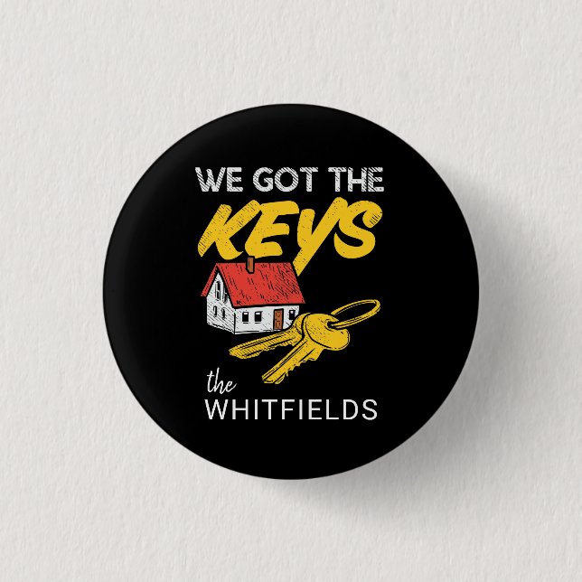 Anpassningsbar Nya bostadsägare som matchar Party  Knapp (Framsida)