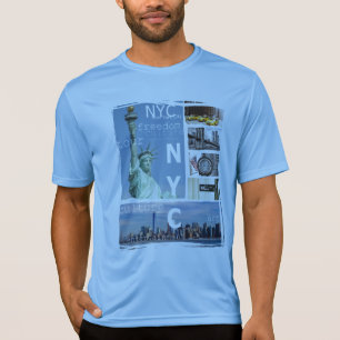 Anpassningsbar Nyc New York City Manhattan Liberty T Shirt