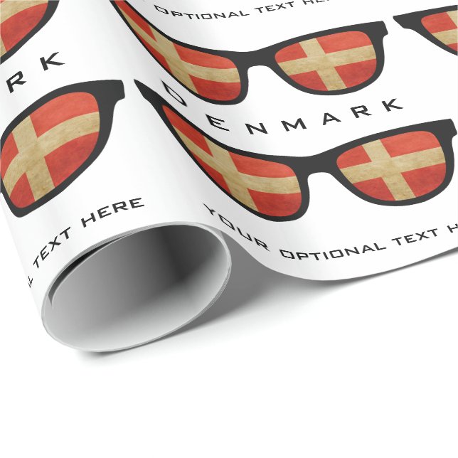 Anpassningsbar och byte av färg-gåva på danska Sha Presentpapper (Rullad Hörn)