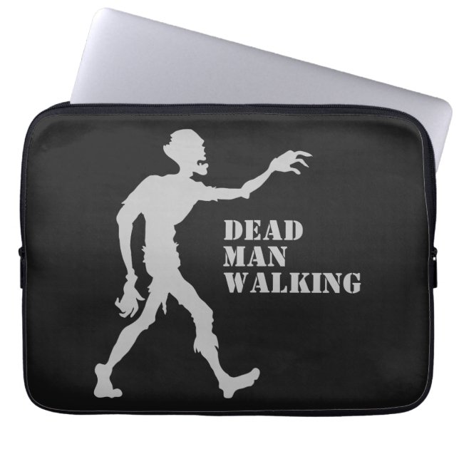 Anpassningsbar och färg Zombie laptop sleeve (Framsidan)