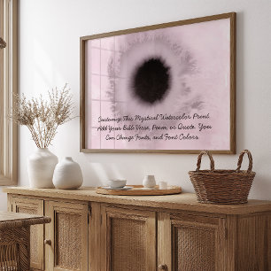 Anpassningsbar offert Överför Rosan för egna vatte Poster