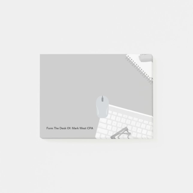 Anpassningsbar Office sticks Anteckningsblock för  Post-it Block (Framsida)