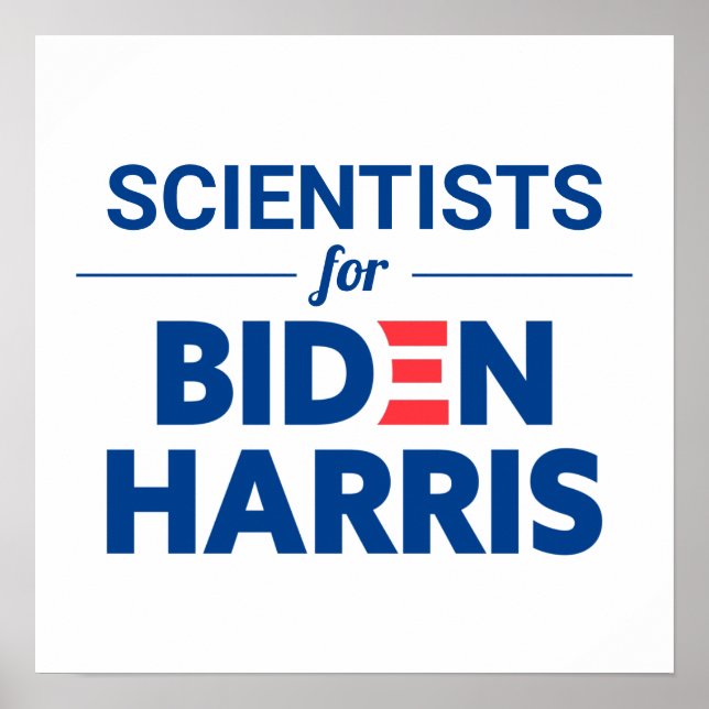 Anpassningsbar om Biden Harris Poster (Framsidan)