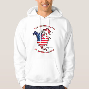 Anpassningsbar om Förenta Stater Hoodie