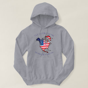 Anpassningsbar om Förenta Stater Hoodie