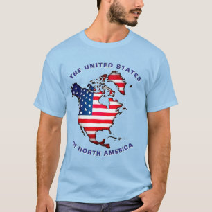 Anpassningsbar om Förenta Stater T Shirt