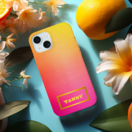 Anpassningsbar Ombre Rosa till Gult