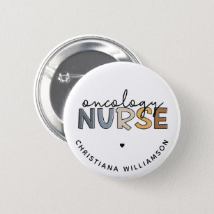 Anpassningsbar Oncology Nurse Oncology RN Gifts Knapp