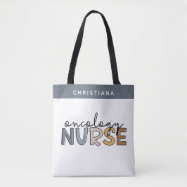 Anpassningsbar Oncology Nurse Oncology RN Gifts Tygkasse