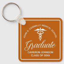 Anpassningsbar Orange Medical School Studenten Kee