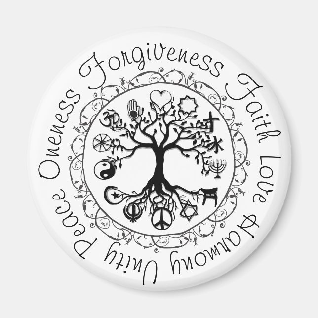 Anpassningsbar Ord Magnet (Framsidan)