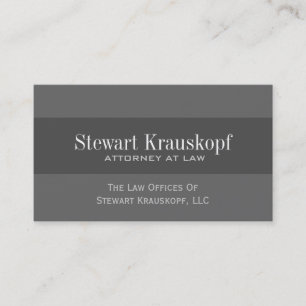 Anpassningsbar Order - Attorney Affärskorts Visitkort