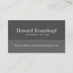 Anpassningsbar Order - Attorney Affärskorts Visitkort