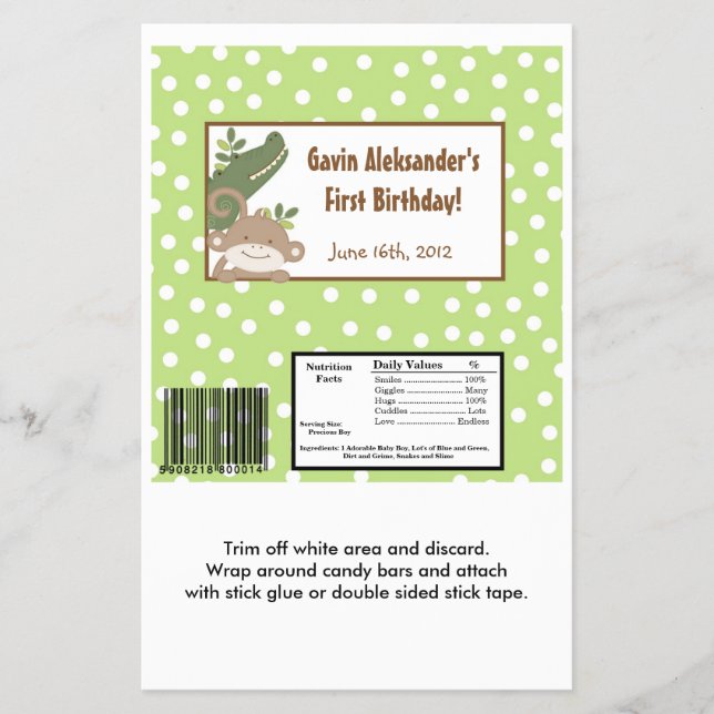 Anpassningsbar order - Krista Glass Flygblad (Framsidan)