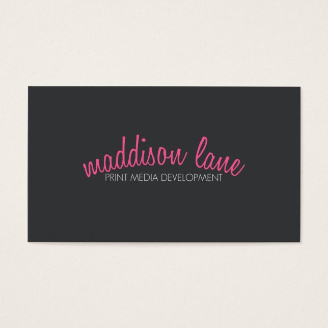 Anpassningsbar order visitkort (Framsidan)