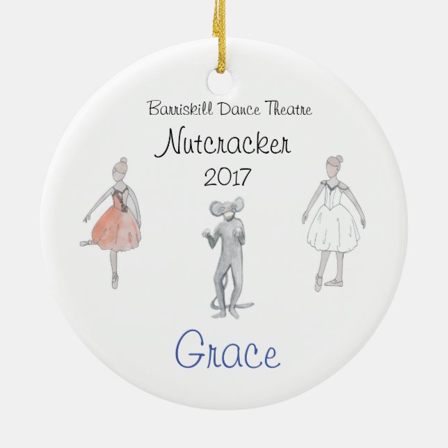 Anpassningsbar Ornament för Kate M. #2 (Baksidan)