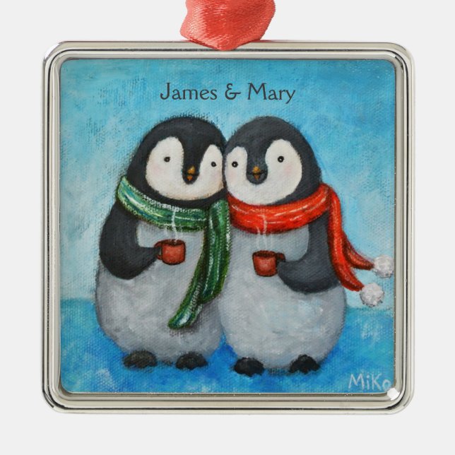 Anpassningsbar Ornament Första jul tillsammans Pen (Framsidan)
