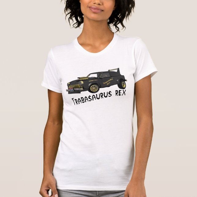 Anpassningsbar Öster tysk tågbil T-shirt (Framsida)