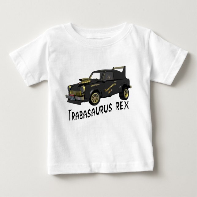 Anpassningsbar Öster tysk tågbil Tee Shirt (Framsida)