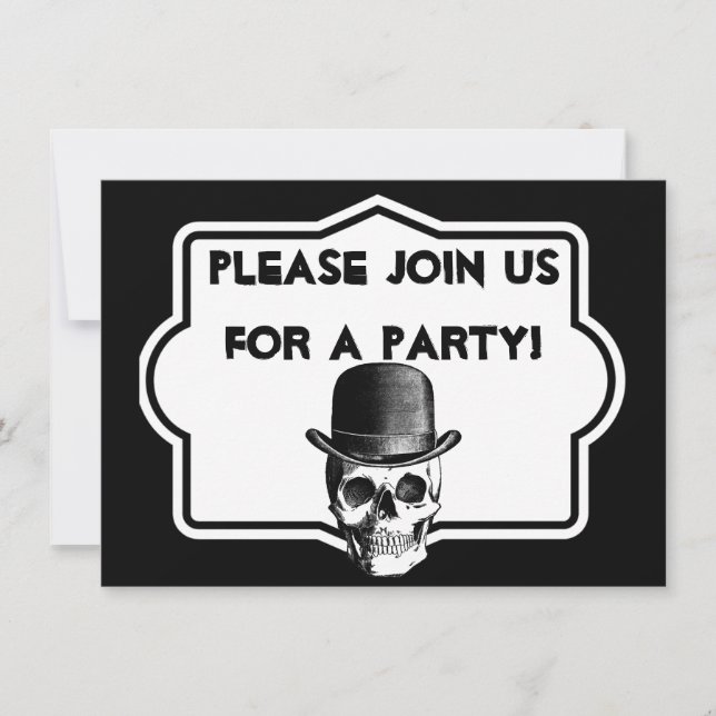 Anpassningsbar över Backe Födelsedagsfest inbjudan (Framsida)