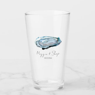 Anpassningsbar Oyster Pint Glass Glaskopp
