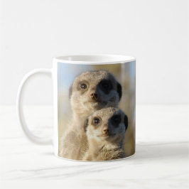 Anpassningsbar Pair of Meerkats Coffee Mugg