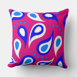 Anpassningsbar Paisley Mönster Kudde