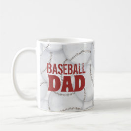 Anpassningsbar Pappa Baseball Personlig Kaffemugg