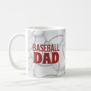 Anpassningsbar Pappa Baseball Personlig Kaffemugg