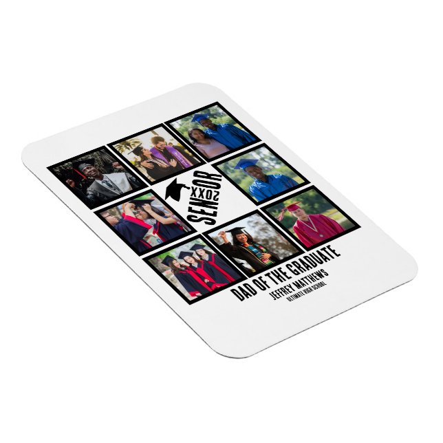 Anpassningsbar Pappa i det högre fotopaketet stude Magnet (Högersidan)