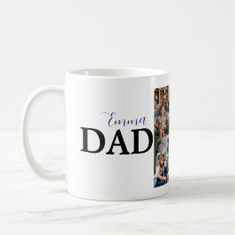 Anpassningsbar Pappa Mugg med foto och barns Namn