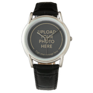Anpassningsbar Pappa Watch - Upload Your Photo & M Armbandsur