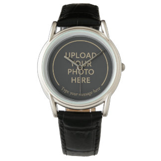 Anpassningsbar Pappa Watch - Upload Your Photo & M Armbandsur