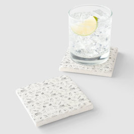 Anpassningsbar Papper Drink Coasters | Party & Déc Stenunderlägg