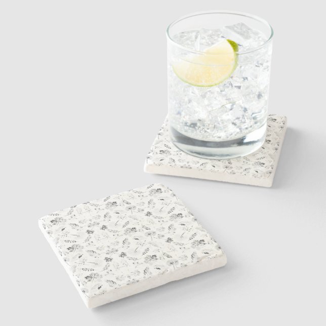 Anpassningsbar Papper Drink Coasters | Party & Déc Stenunderlägg (Sidan)