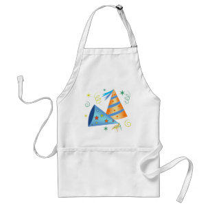 Anpassningsbar Party Hat Apron Förkläde
