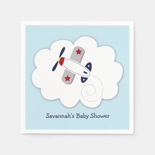 Anpassningsbar Party Napkin för marinflygare Pappersservett (Framsidan)