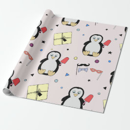 Anpassningsbar Party Wrapping Papper för barn Presentpapper