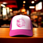 Anpassningsbar Påsklov Girls Resa Cute Beach Rolig Keps<br><div class="desc">Låt gnistran om meriterna i påsklov med dessa truckerkepsar i personligen! Fira din sol-kyssade grupp med den här klara och bubbelformade designen. Var och en av hattarna med namn har kapslats av bachyikoner och lekfullt typsnitt,  och bjuder in varje sipp för att vara en skål för vänskap och äventyr.</div>