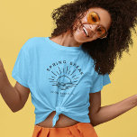 Anpassningsbar Påsklov Sommarflickvän Resa T Shirt<br><div class="desc">Ge påsklov chic minimalism med den här personligen till att fira din flickgrupps flykting! Släng de turister sloganerna och flnugga din styres sofistikerade själ med en elegant, modern logotyp som visar ditt mål. Varje gång viskar, "Påsklov har gjort höger. Anpassa med din egen destination och ditt eget år i påsklov!...</div>
